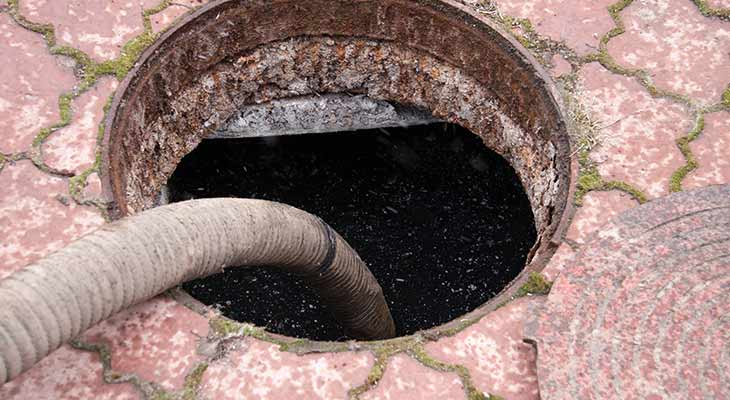 pompage de fosse septique